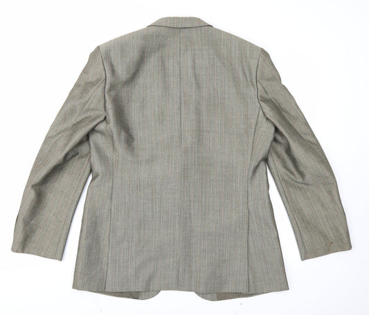 St Michael Mens Brown   Jacket Blazer Size 40