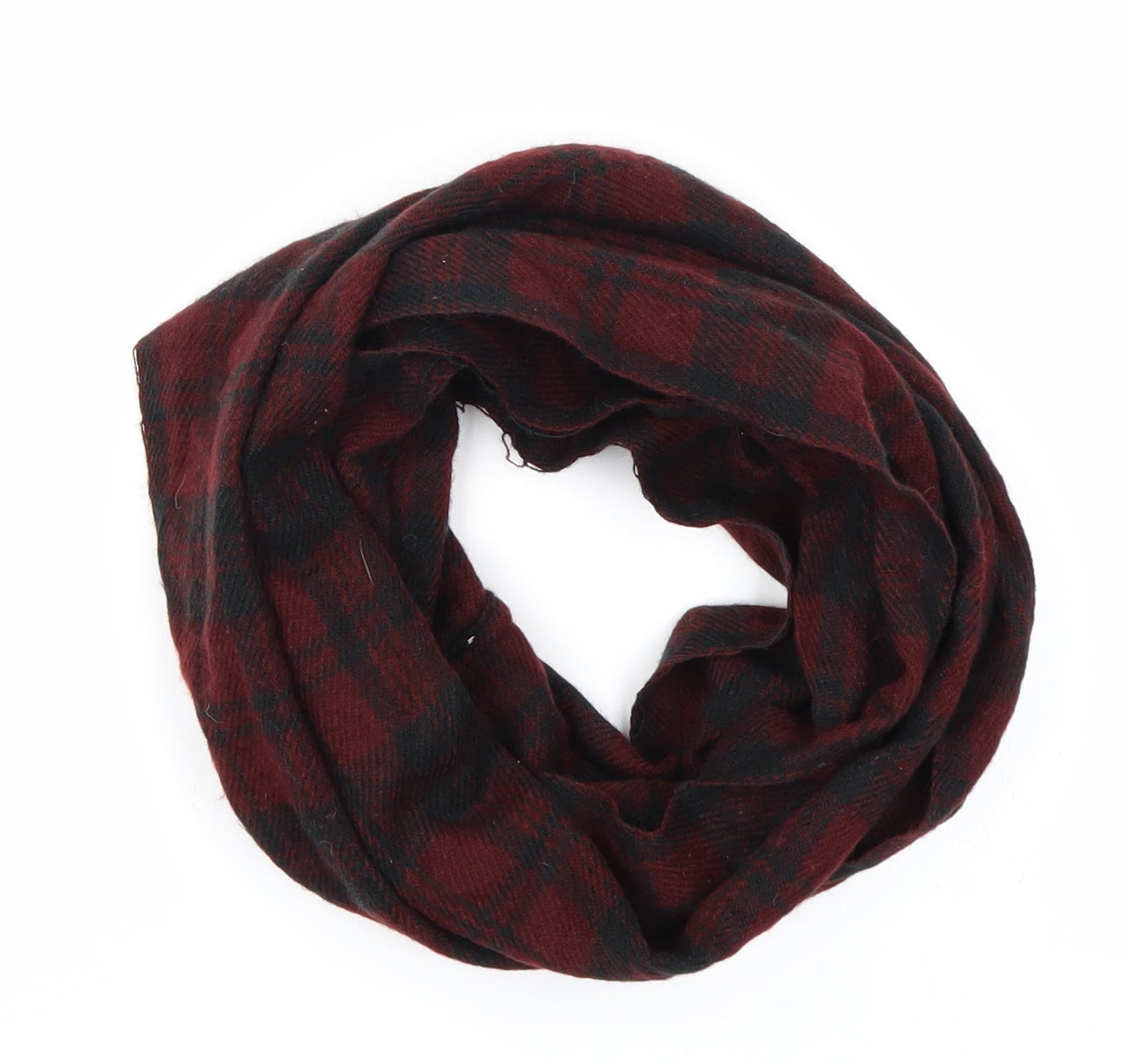 New Look Womens Red Check Knit  Scarf
