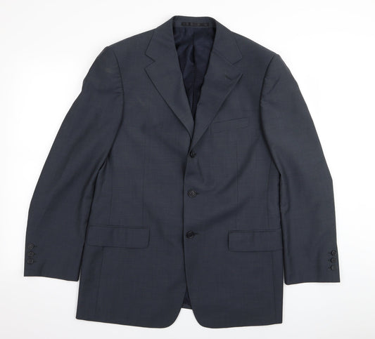 Impressions Mens Blue   Jacket Blazer Size 40