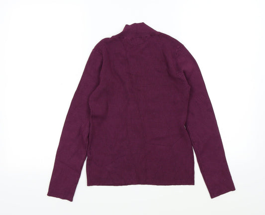 Red Herring Womens Purple   Pullover Jumper Size 14