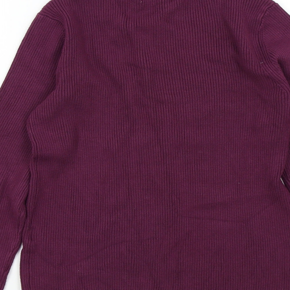 Red Herring Womens Purple   Pullover Jumper Size 14