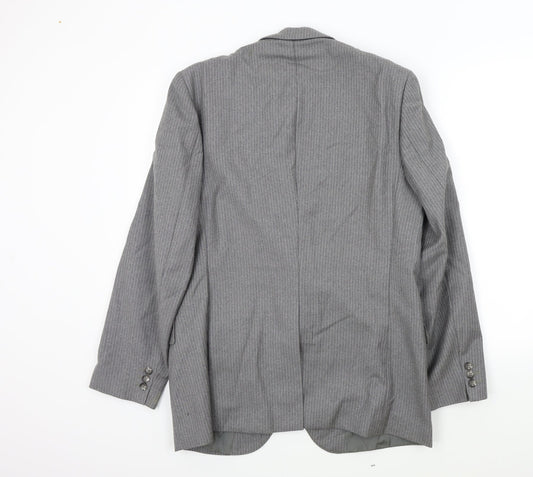 Burton Mens Grey   Jacket Blazer Size M