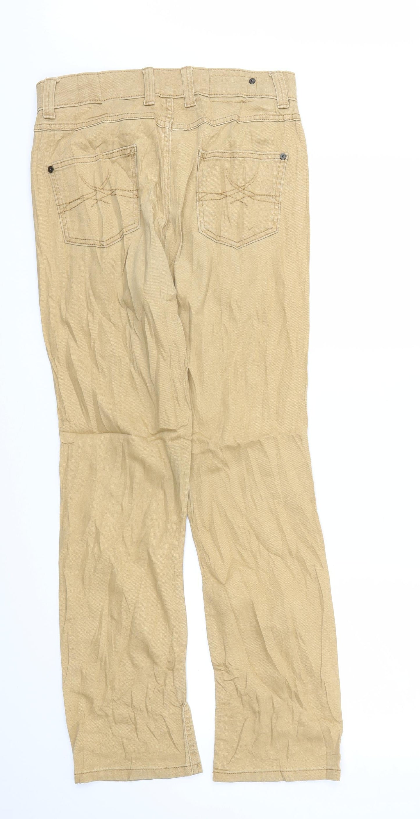 Preworn Womens Brown   Skinny Jeans Size 30 L30 in