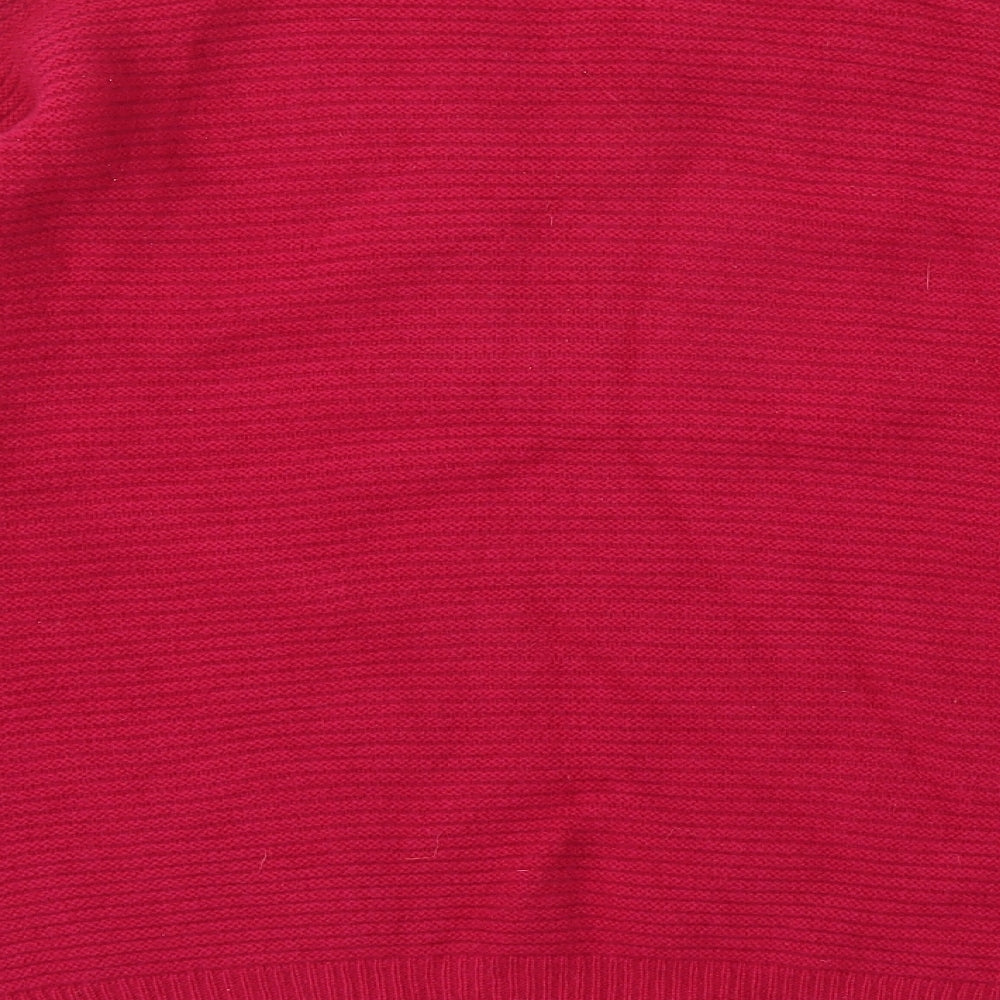 M&S Womens Pink   Pullover Jumper Size S