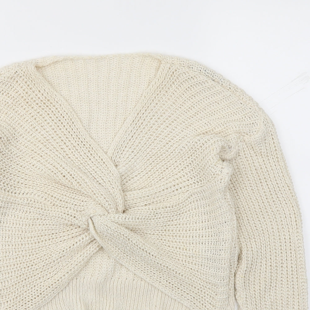 New Look Womens Ivory   Pullover Jumper Size S