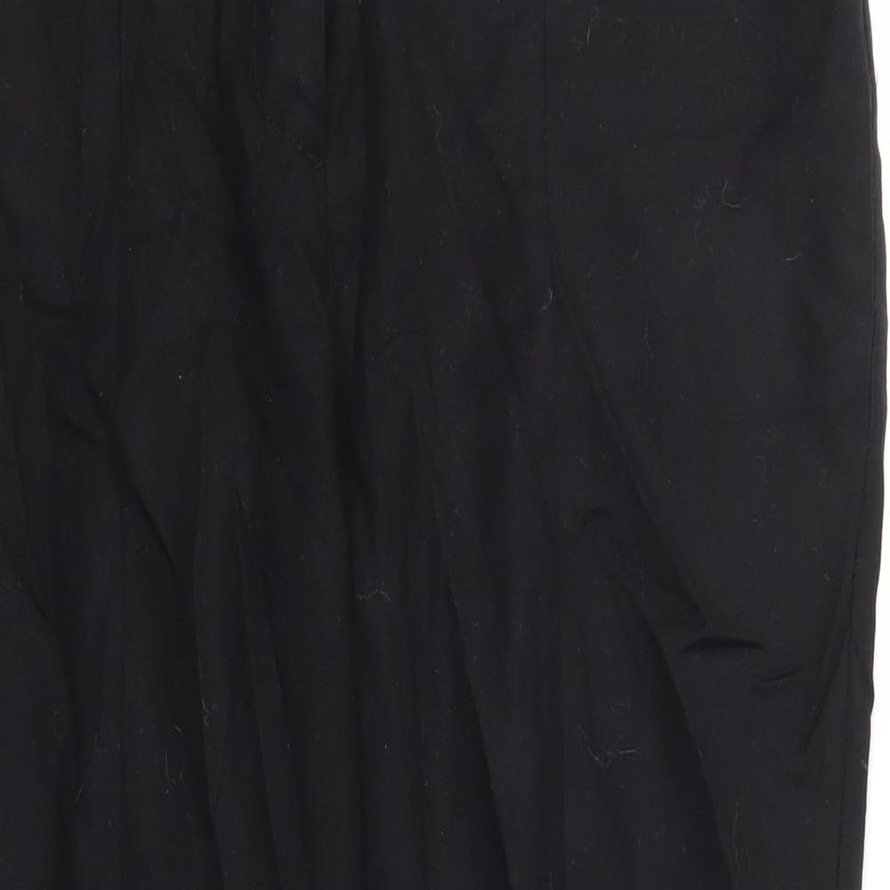 ASOS Womens Black   Capri Trousers Size 12 L23 in