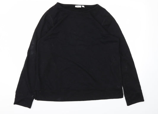 Kim Rogers Womens Black   Pullover Jumper Size L