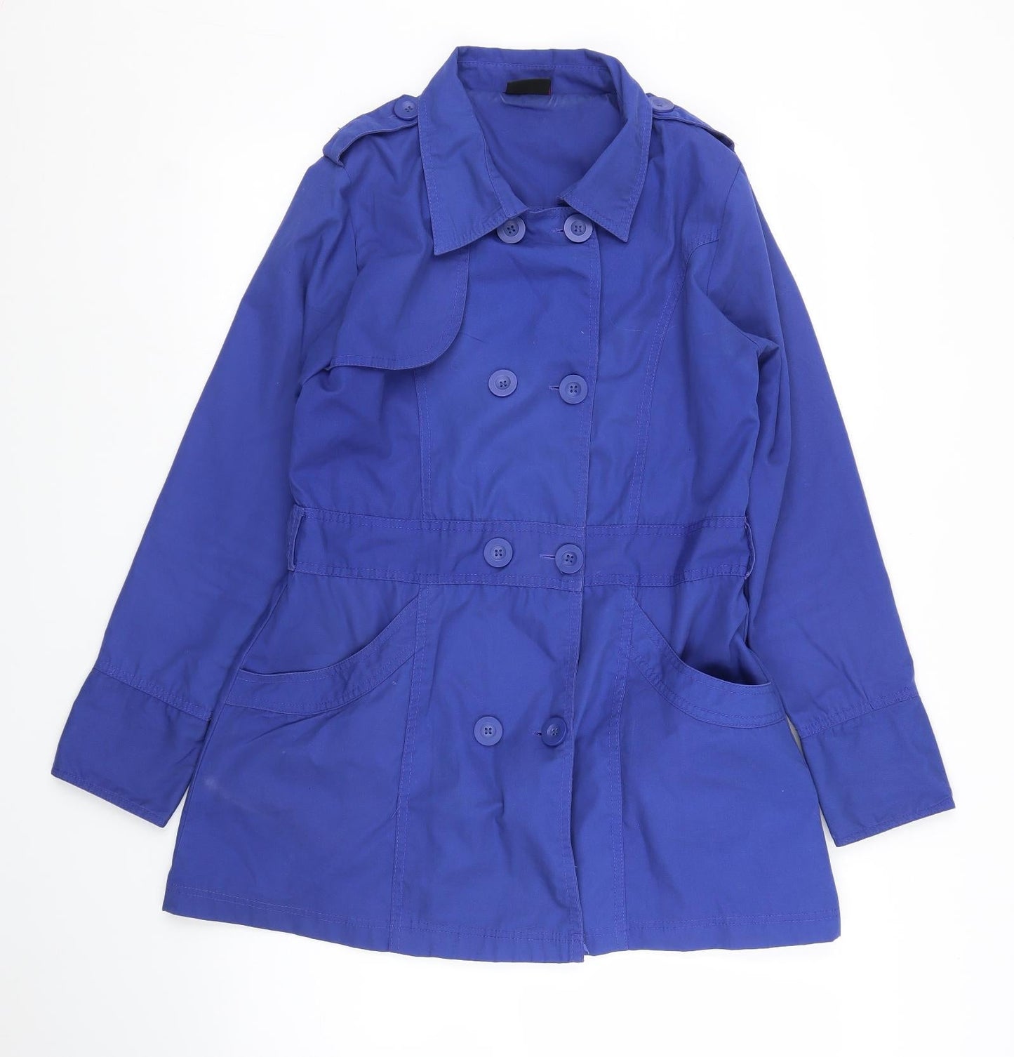 TG Womens Blue   Pea Coat Coat Size 10