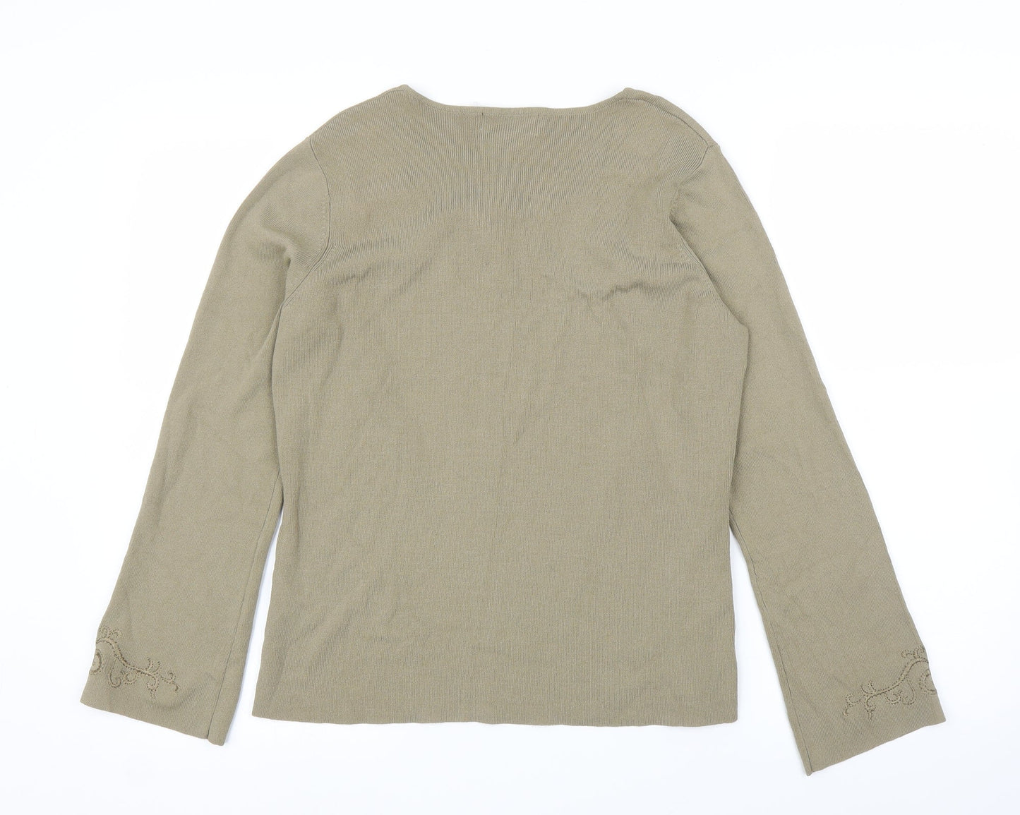 Jumper Womens Green   Pullover Jumper Size L