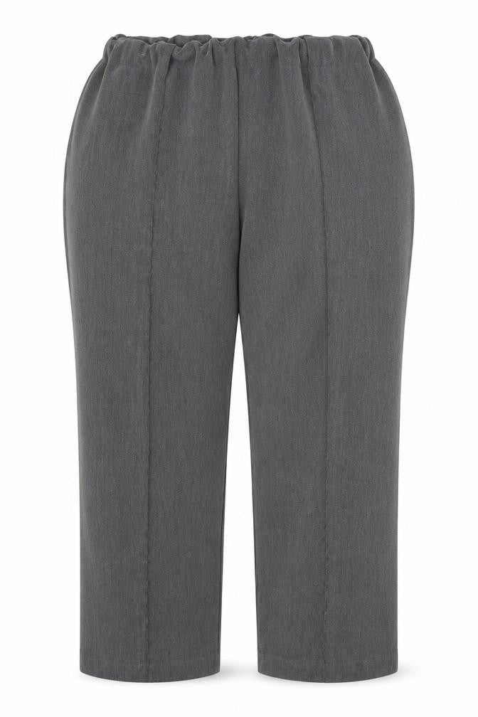 Bonmarché Womens Grey Trousers Size 18 L23.5 in