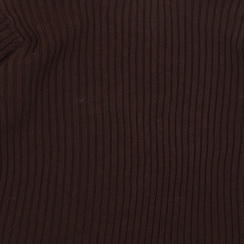 EWM Womens Brown   Full Zip Jumper Size 16