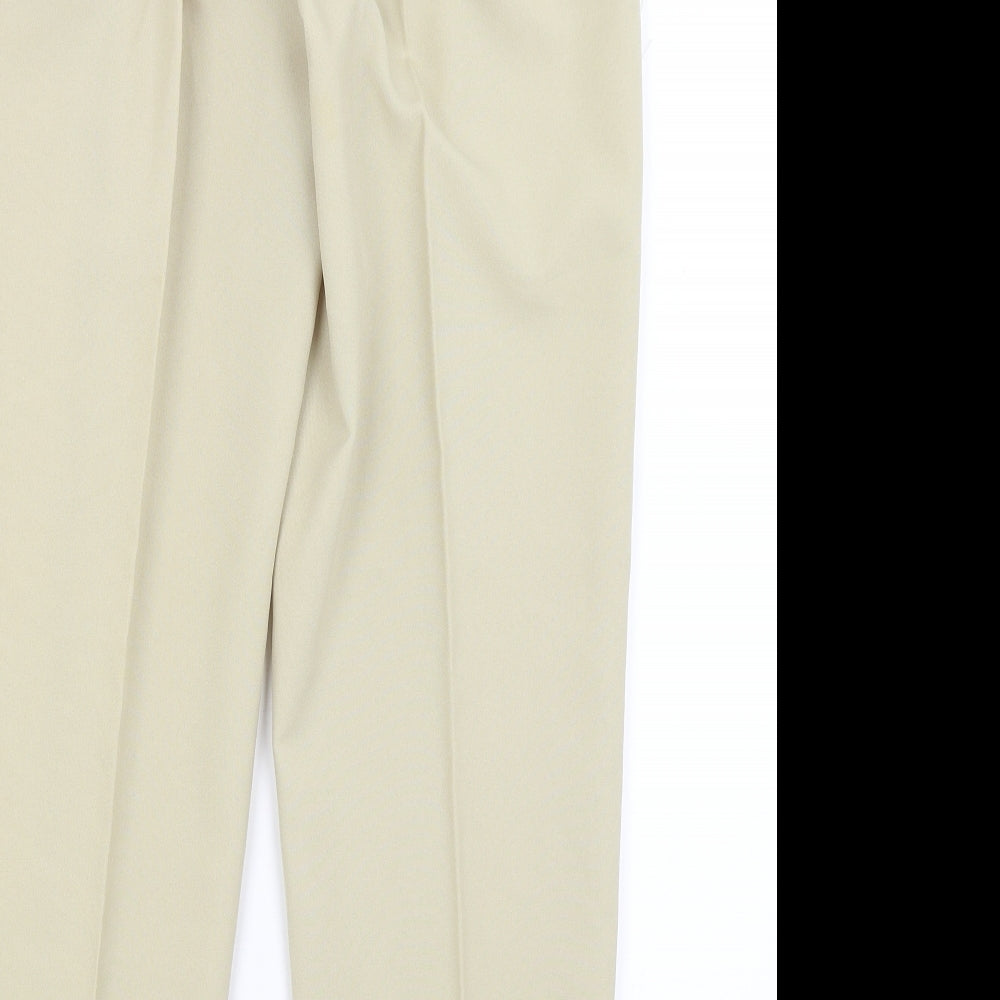 Preworn Womens Yellow   Trousers  Size 12 L26 in