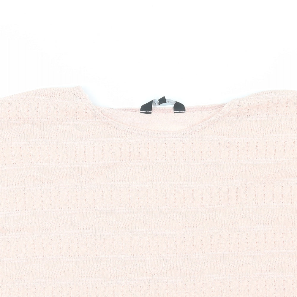 New Look Womens Pink   Pullover Jumper Size 8