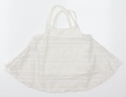Candy Couture Girls White   Basic Tank Size 9 Years