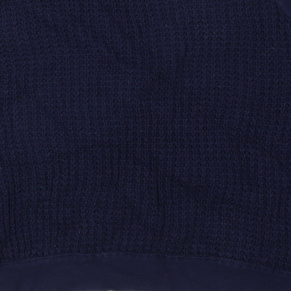 FOREVER 21 Womens Blue  Knit Pullover Jumper Size S