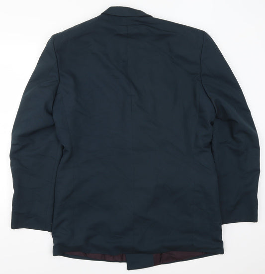 Colleti Mens Blue   Jacket Suit Jacket Size 42