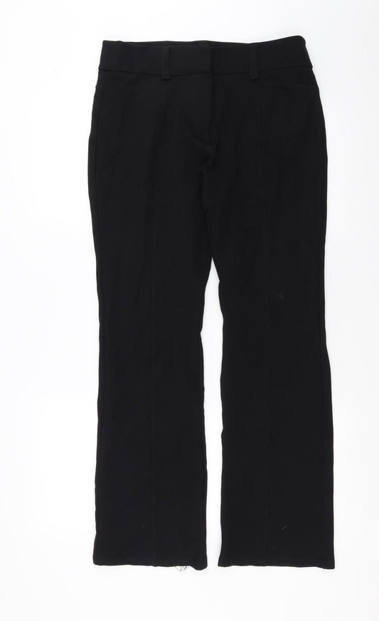 NEXT Womens Black   Trousers  Size 12 L30 in