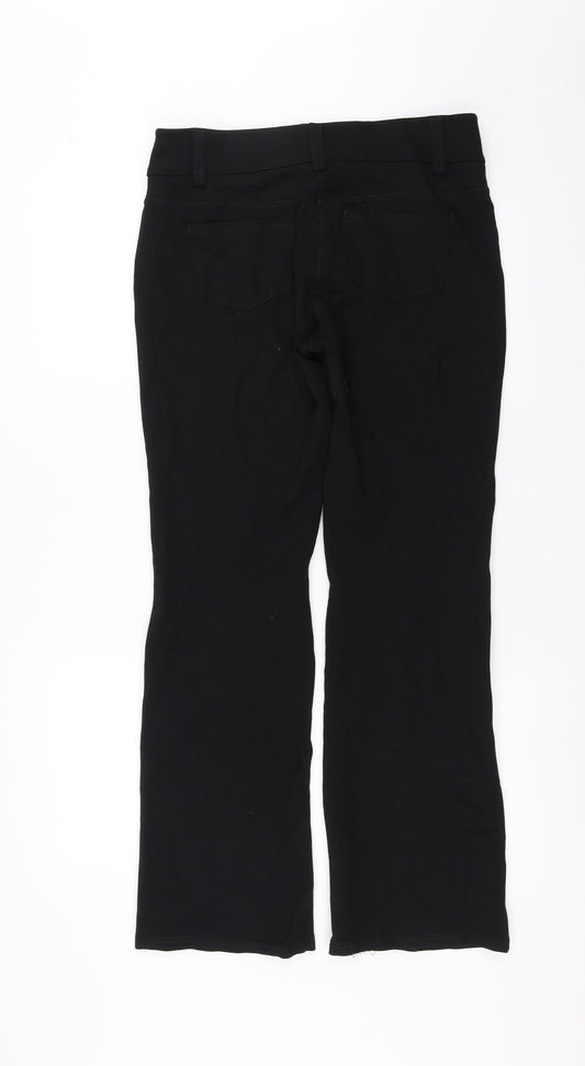 NEXT Womens Black   Trousers  Size 12 L30 in