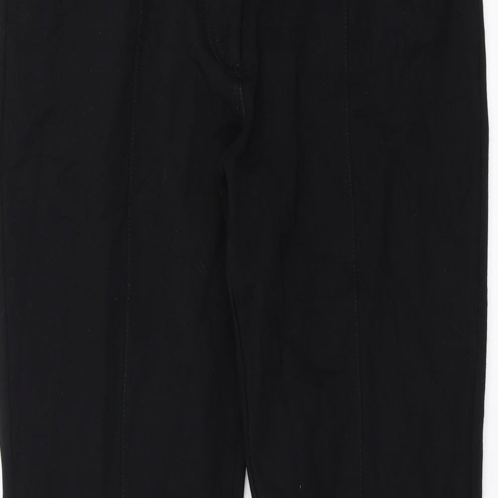 NEXT Womens Black   Trousers  Size 12 L30 in