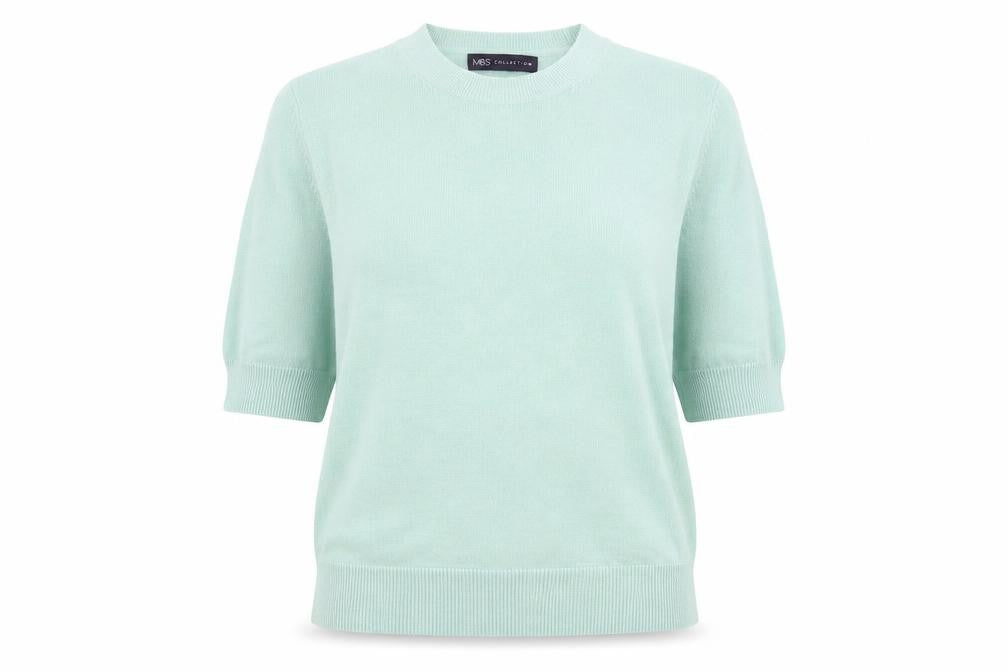 Marks & Spencer Womens Green   Pullover Jumper Size 8