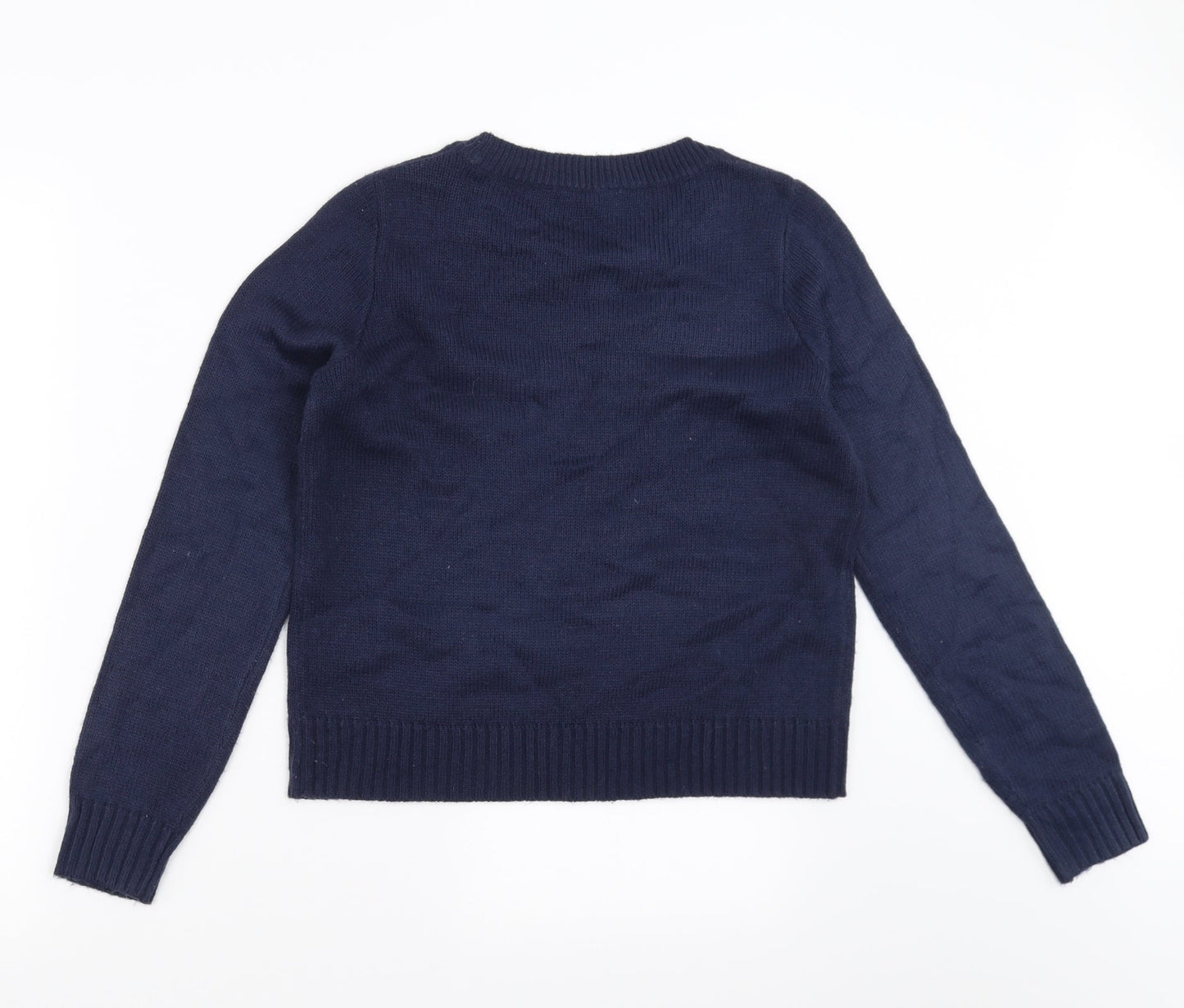 Divided by H&M Womens Blue   Pullover Jumper Size XS