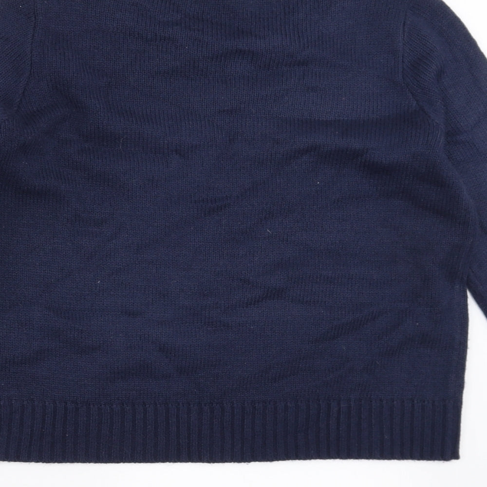 Divided by H&M Womens Blue   Pullover Jumper Size XS