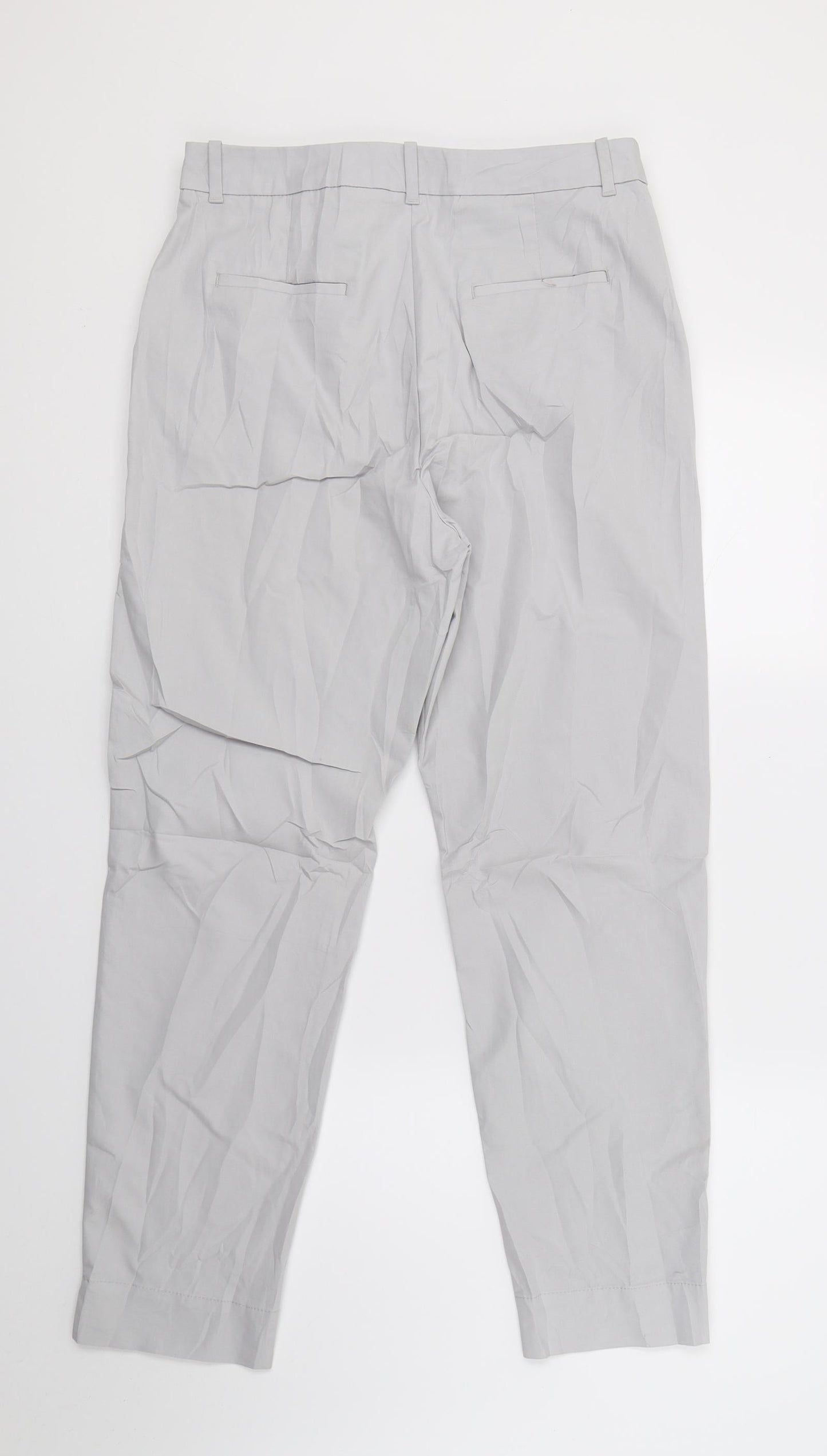 Marks and Spencer Womens Grey   Trousers  Size 10 L25 in