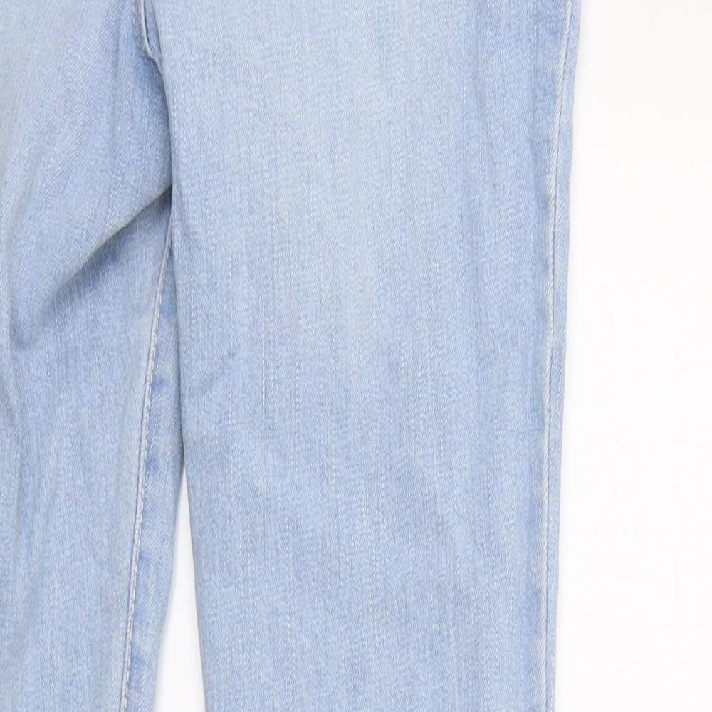 George Womens Blue  Denim Skinny Jeans Size 8 L27 in
