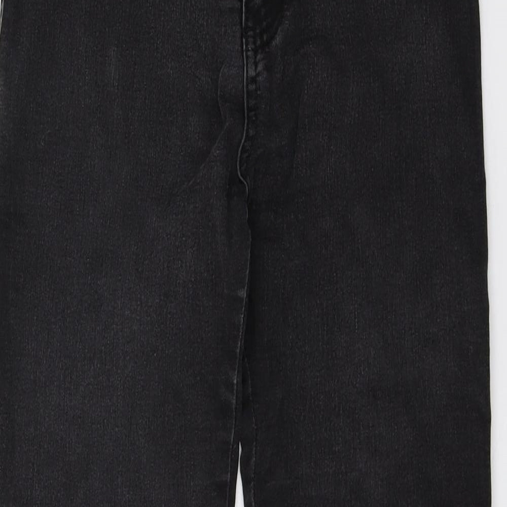 The rockin rev Womens Black  Denim Skinny Jeans Size 8 L27 in