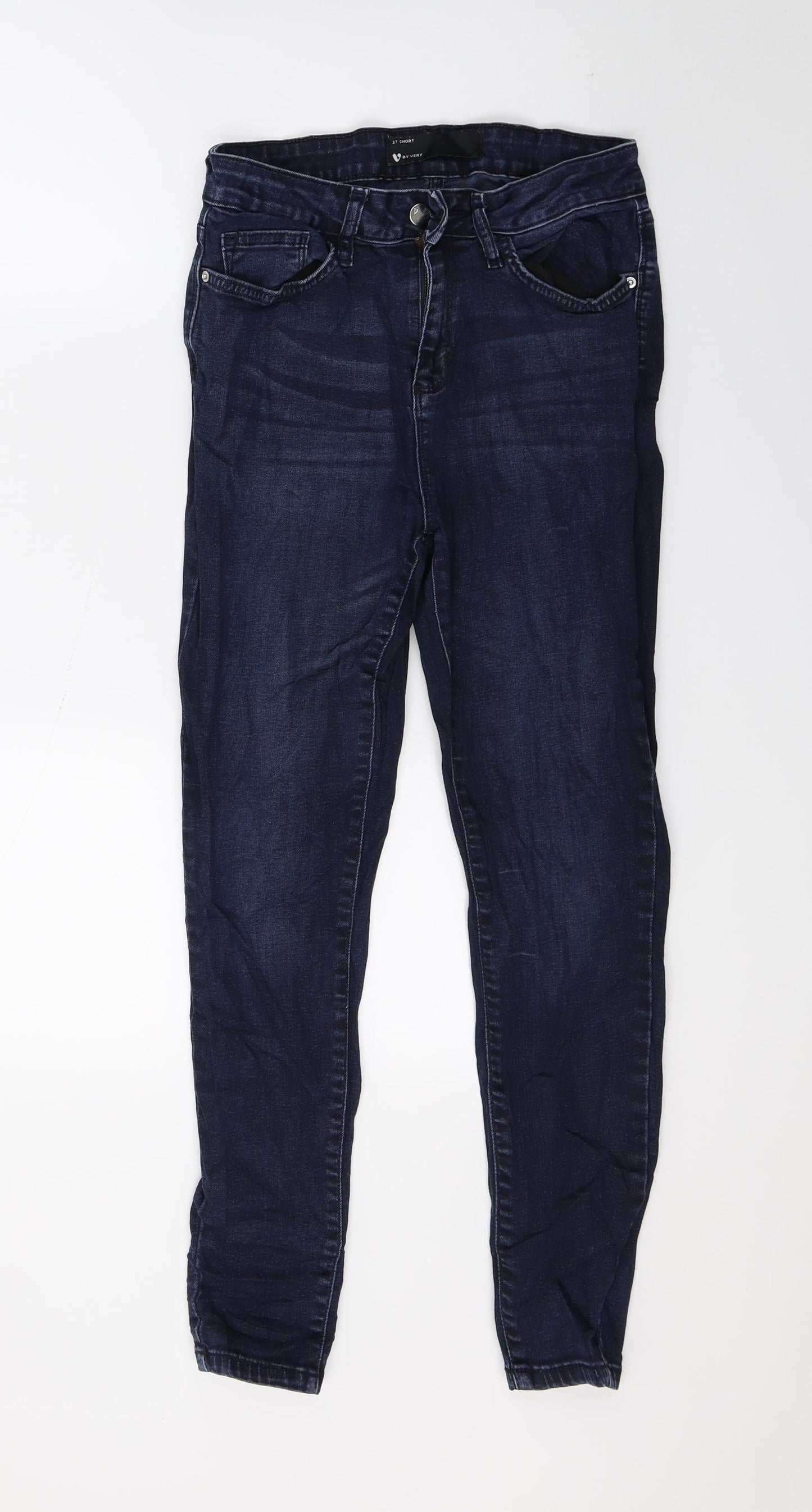 Very Womens Blue  Denim Skinny Jeans Size 27 in L25 in