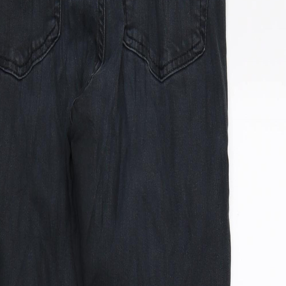 Topshop Womens Black  Denim Skinny Jeans Size 27 in L23 in