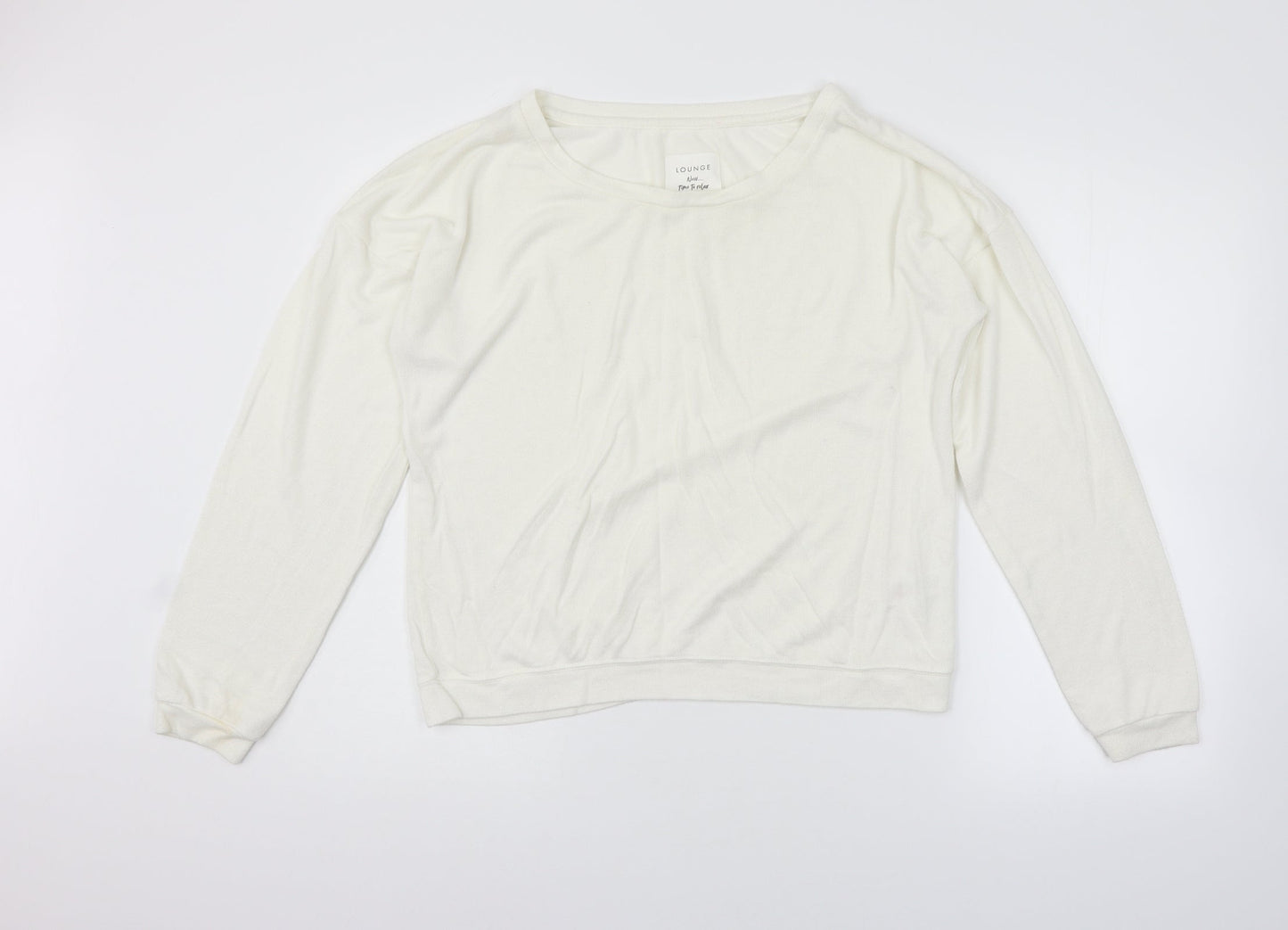 Boux Womens White   Pullover Jumper Size 14