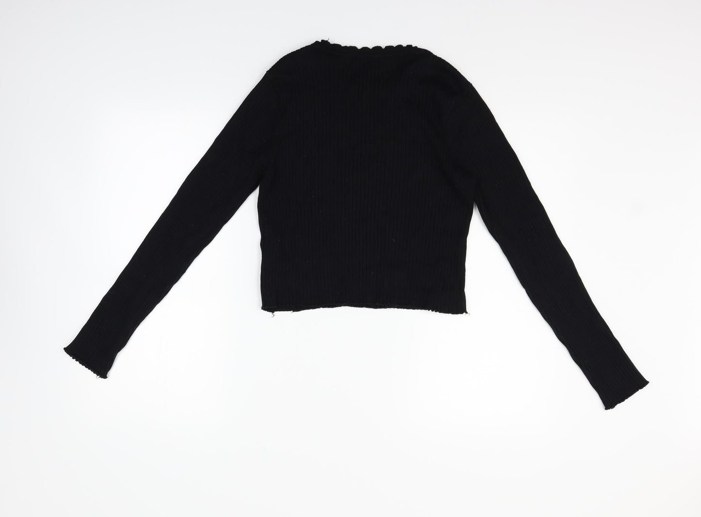 Zara Womens Black   Pullover Jumper Size M