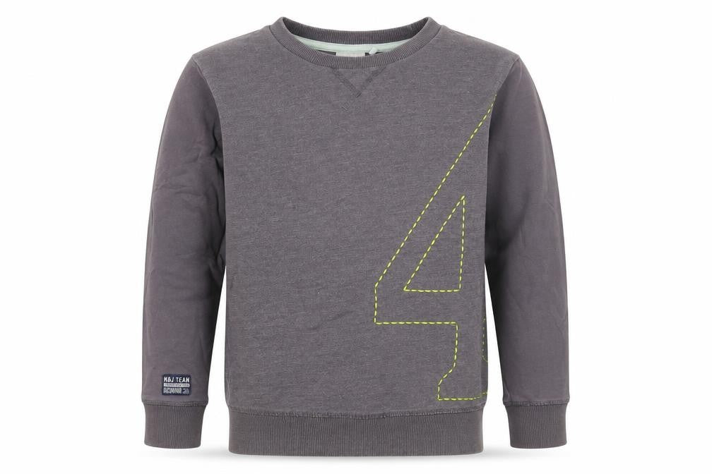 NAME IT Boys Grey   Pullover Sweatshirt Size 9-10 Years