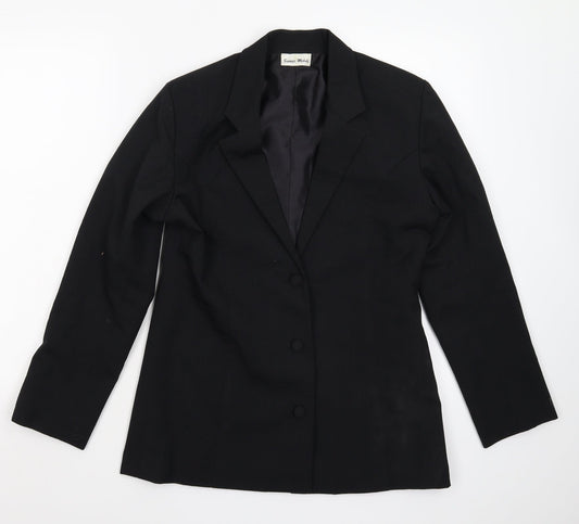 Saman Mehdi Womens Black   Jacket Suit Jacket Size 12