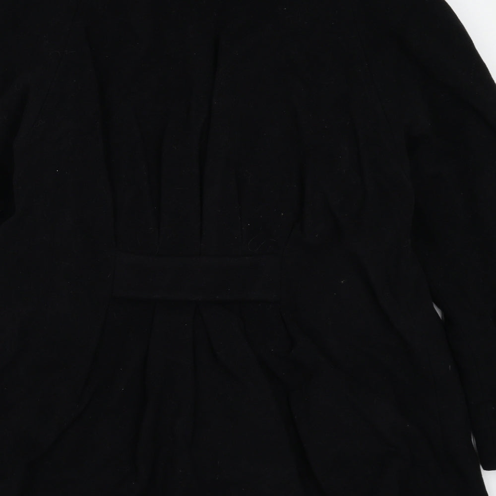 Cloud Nine Womens Black   Overcoat Coat Size M