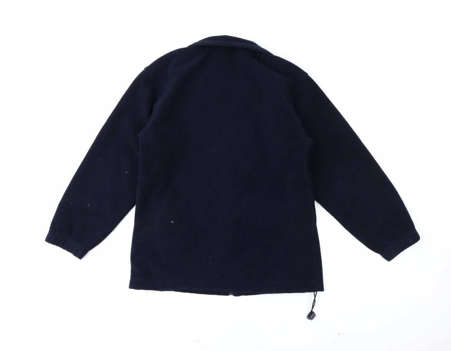 M&S Womens Blue   Full Zip Jumper Size 10