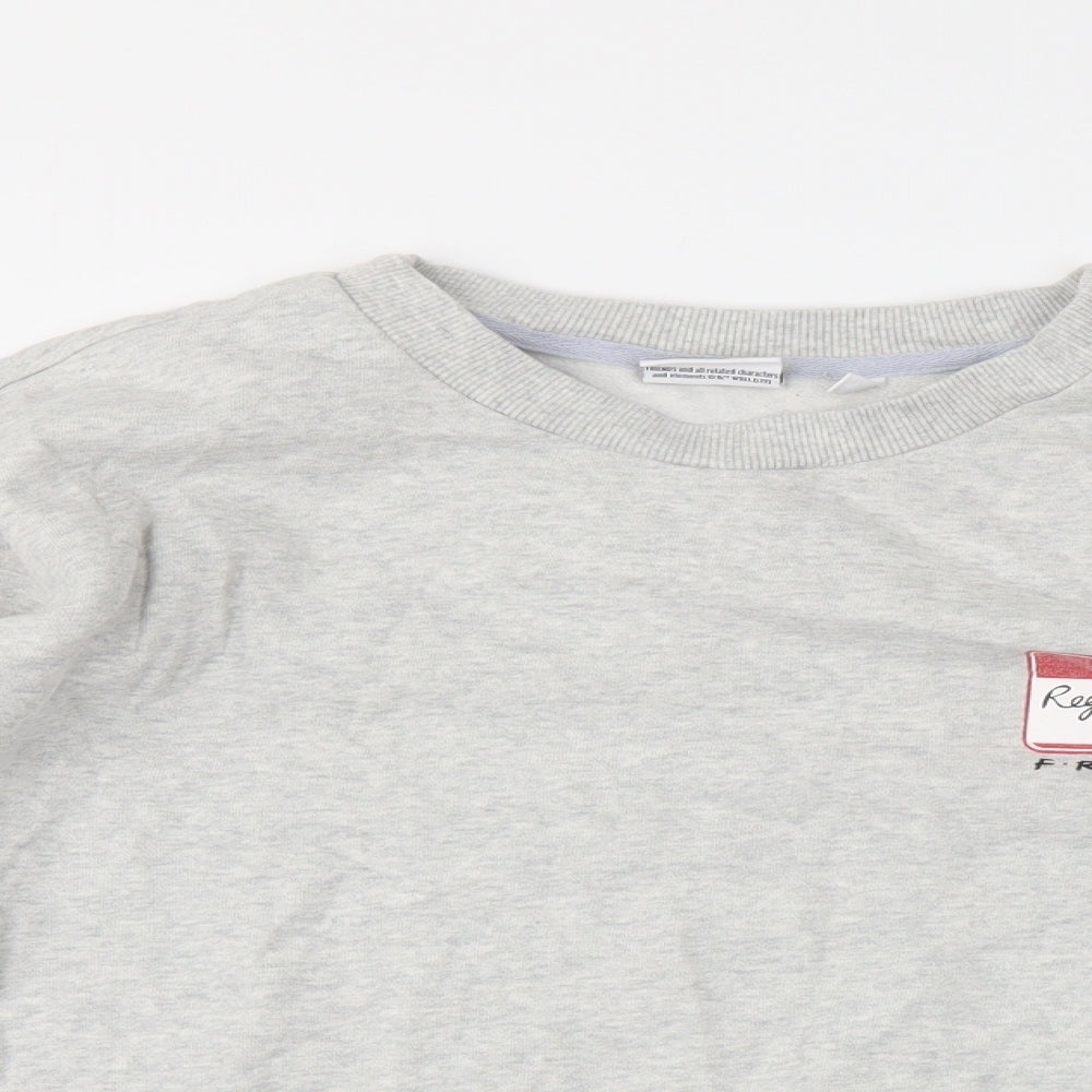 NEXT Womens Grey   Pullover Sweatshirt Size S
