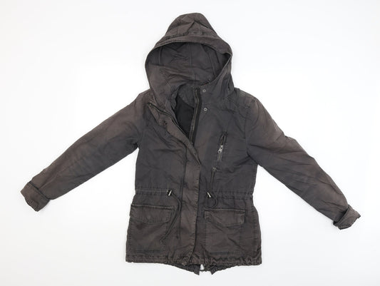 Divided Womens Grey   Jacket Coat Size 8