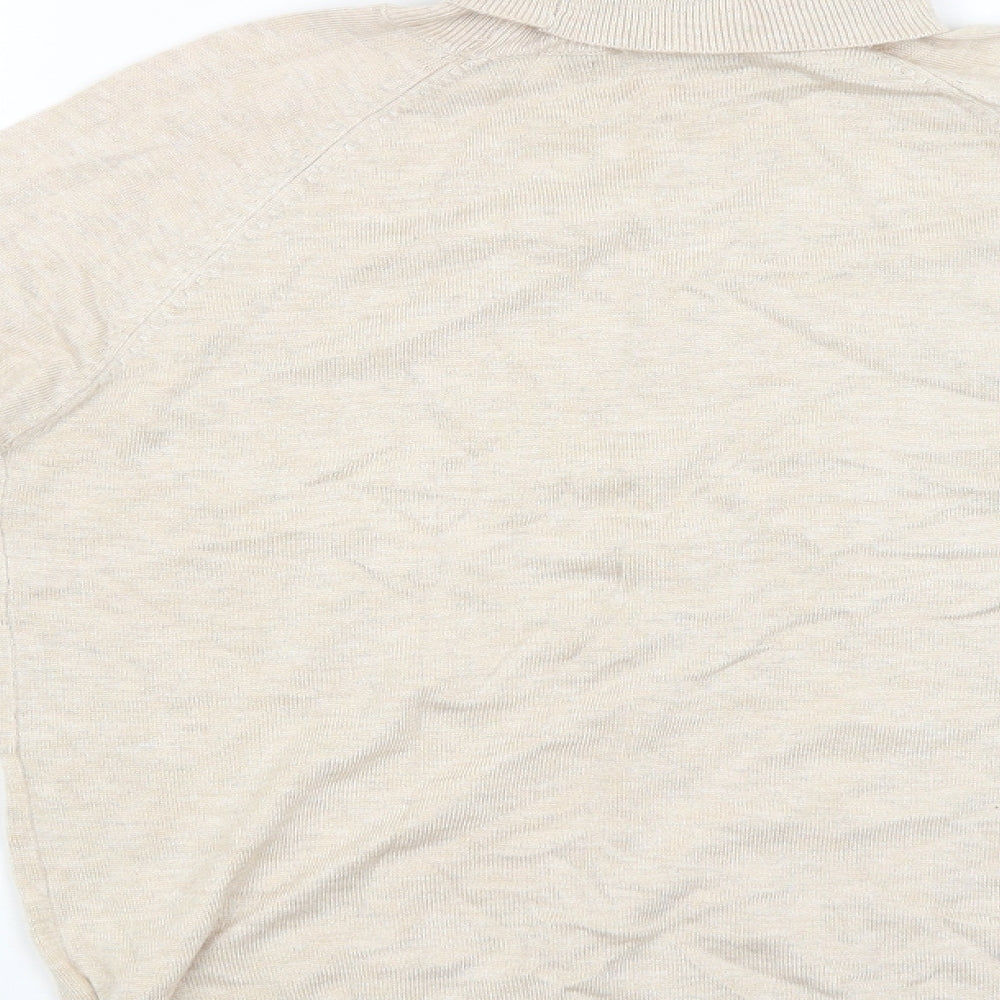 Sfera Womens Beige   Pullover Jumper Size M