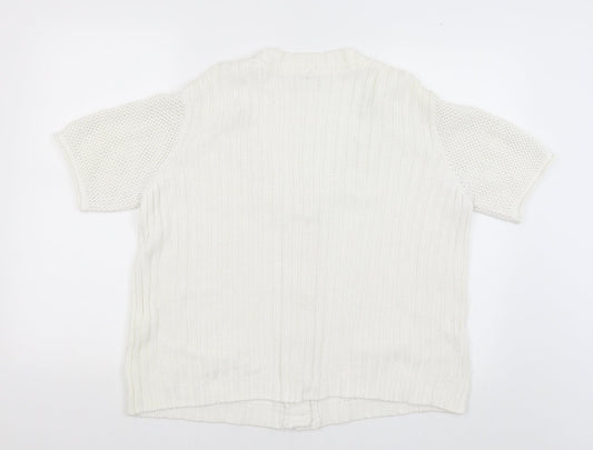 Bonita Womens White   Pullover Jumper Size XL