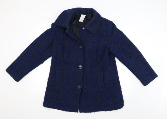 lsle Womens Blue   Jacket Coat Size 16