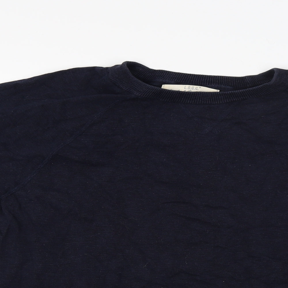Logg Womens Blue   Pullover Jumper Size XL
