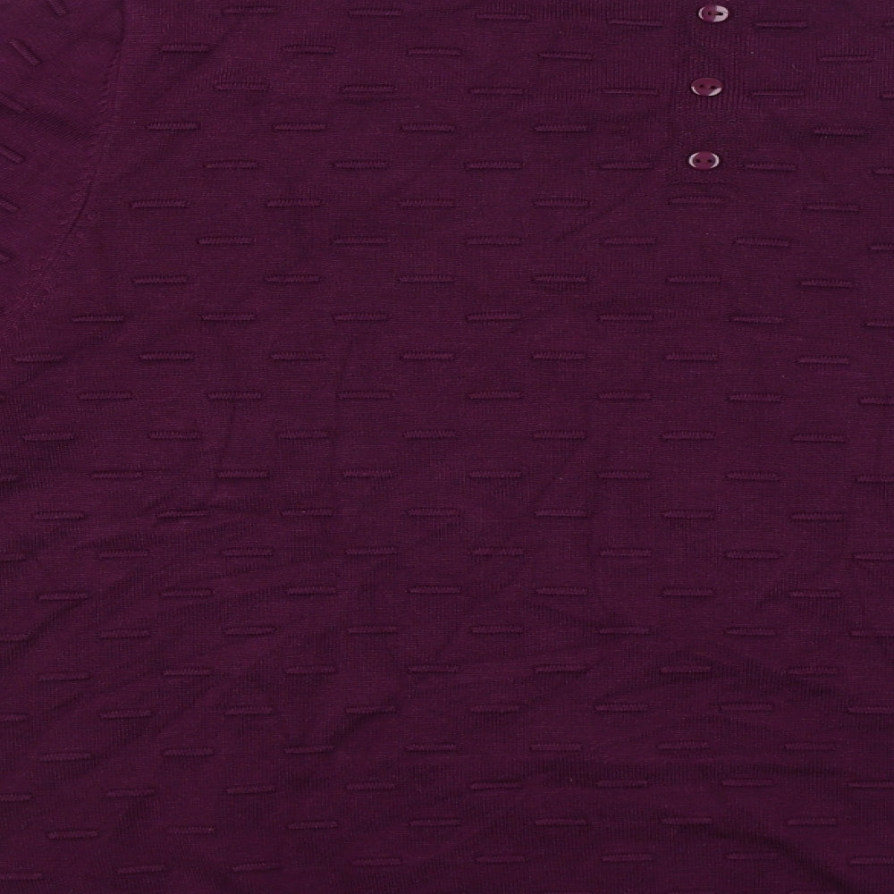 paramour Womens Purple   Pullover Jumper Size XL