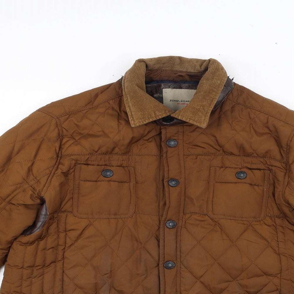 River Island Womens Brown   Jacket  Size 8