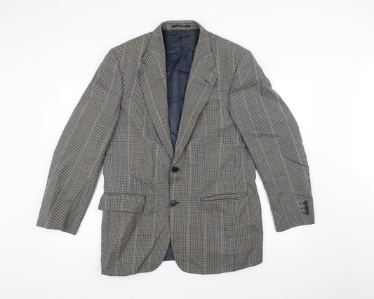 West Brook Mens Brown   Jacket Suit Jacket Size 38