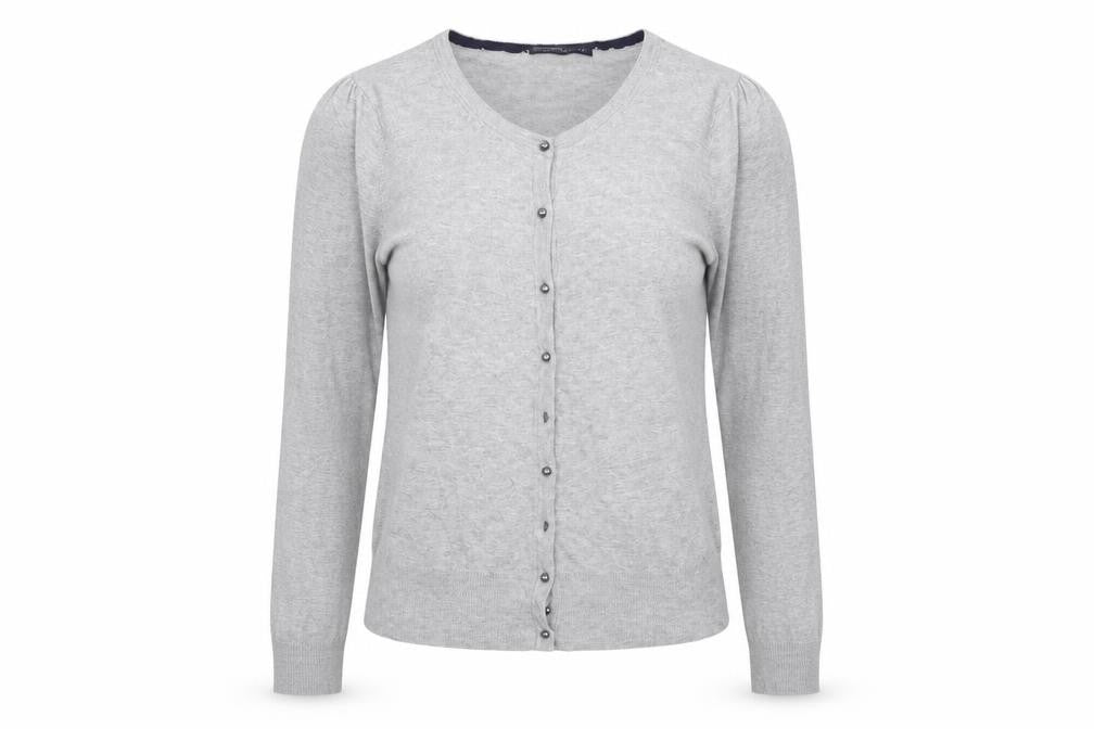 Marks & Spencer Womens Grey   Cardigan Jumper Size 10