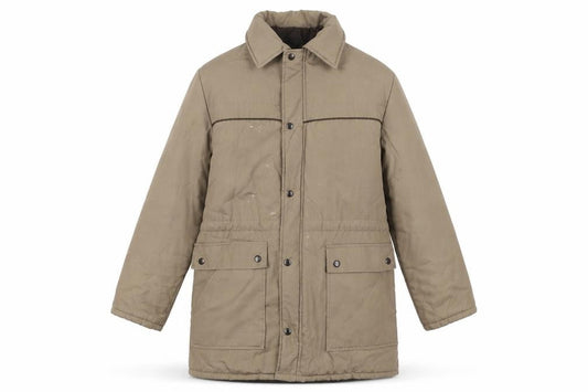 stmichael Mens Brown   Pea Coat Coat Size M