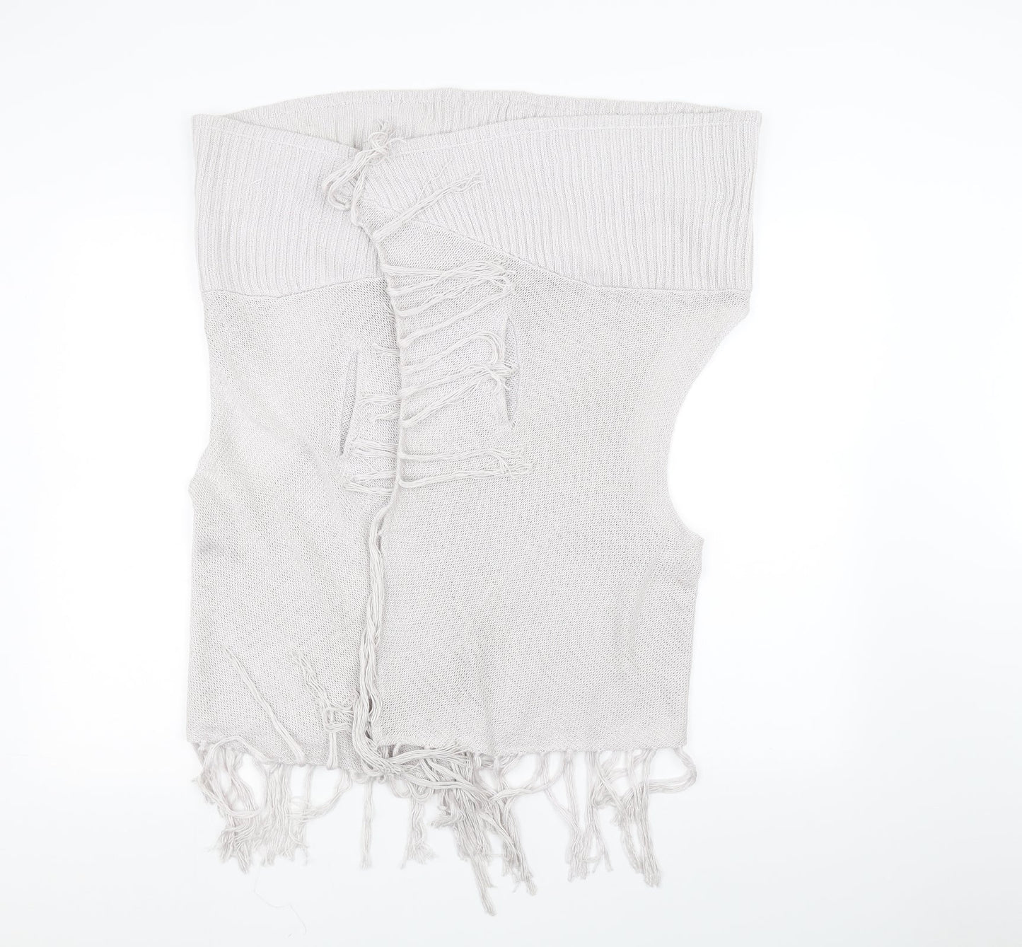 Topshop Womens White   Jacket Coatigan Size 16