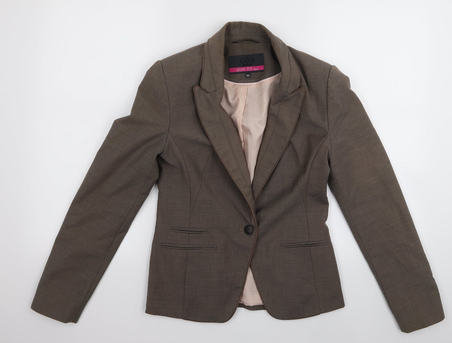 slimfit Womens Beige   Jacket  Size 8